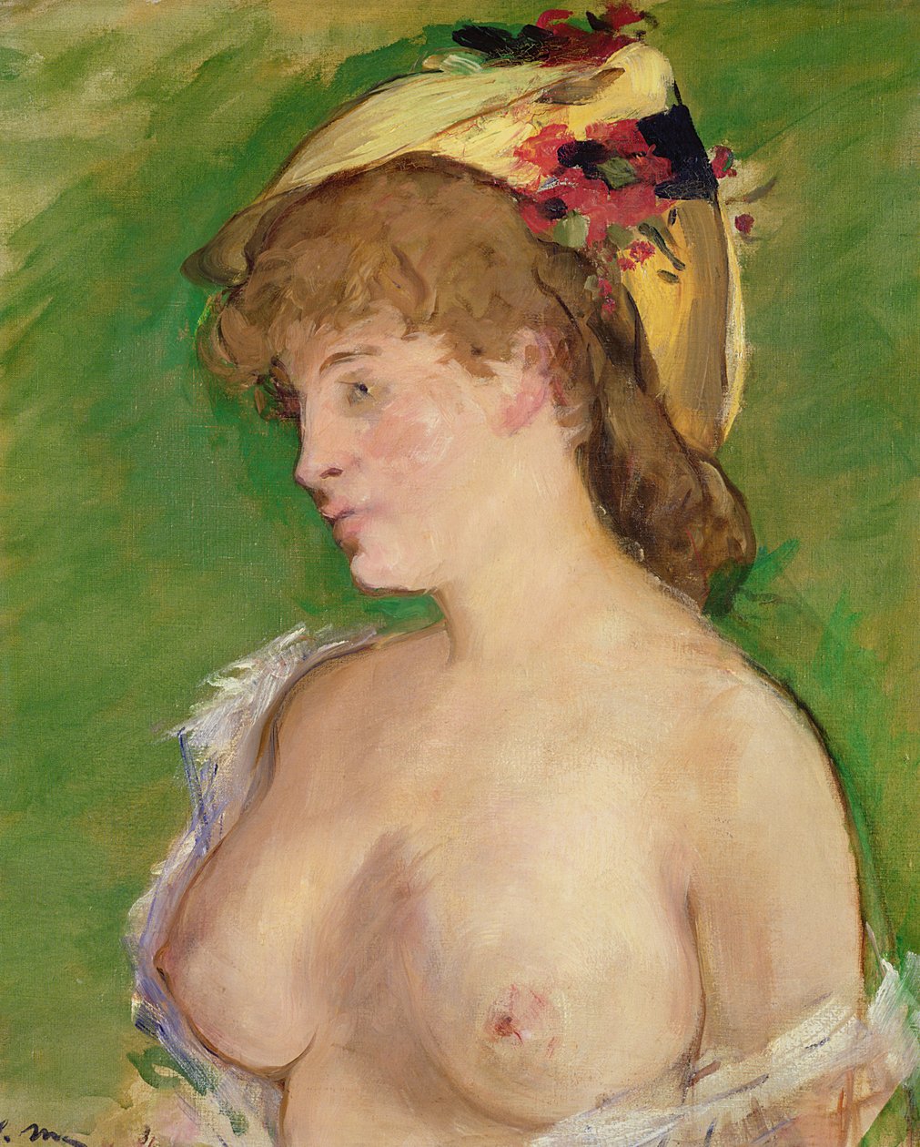 Çıplak Göğüslü Sarışın, 1878 by Édouard Manet
