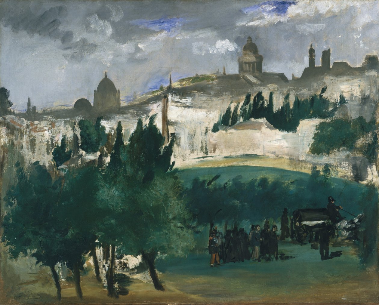 Cenaze, c.1867 by Édouard Manet