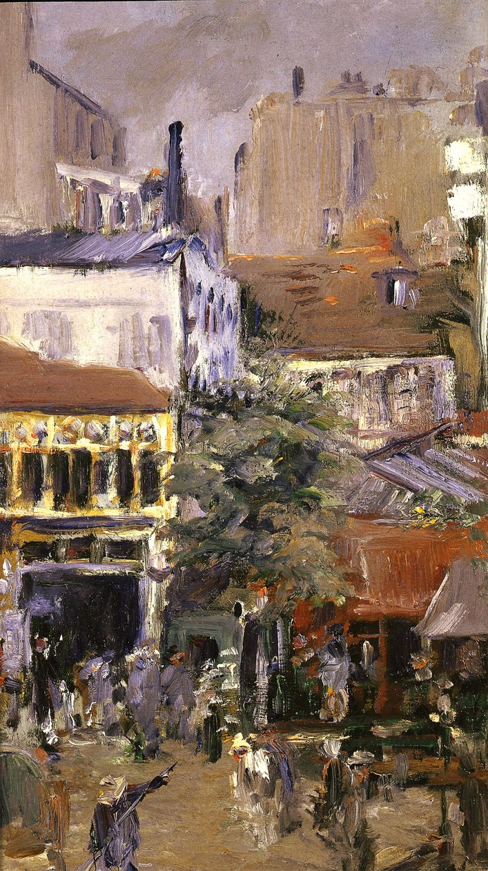 Place Clichy (Rue) yakınından görüntü by Édouard Manet