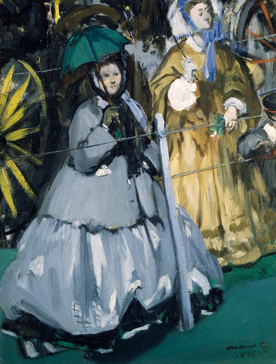 Yarışlarda Kadınlar by Édouard Manet