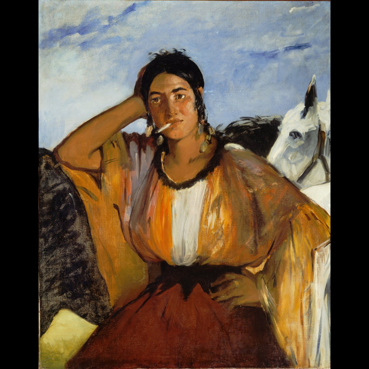Sigara İçen Çingene by Édouard Manet