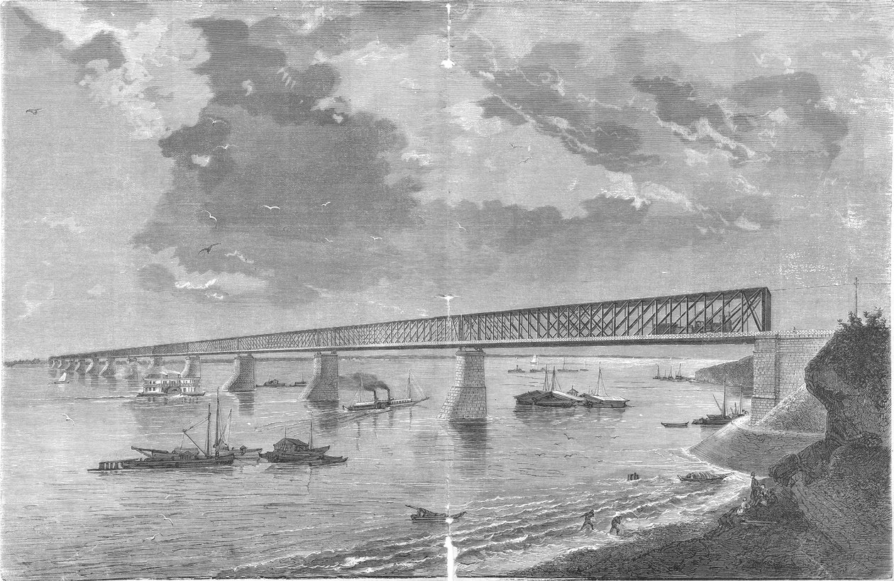 Syzranskiy Köprüsü (Alexandrowskiy köprüsü) 1880