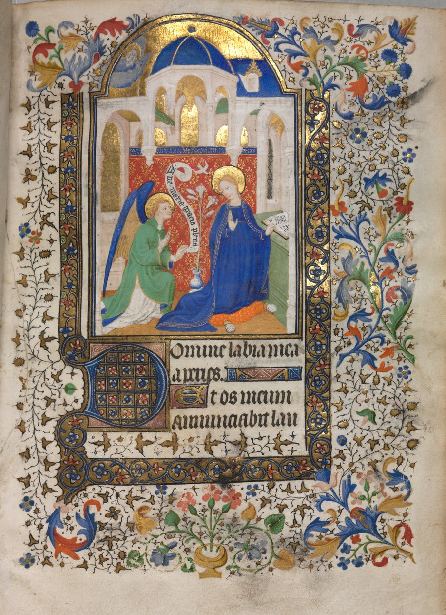 Saatler Kitabı (Paris Kullanımı): Müjde by follower of Boucicaut Master