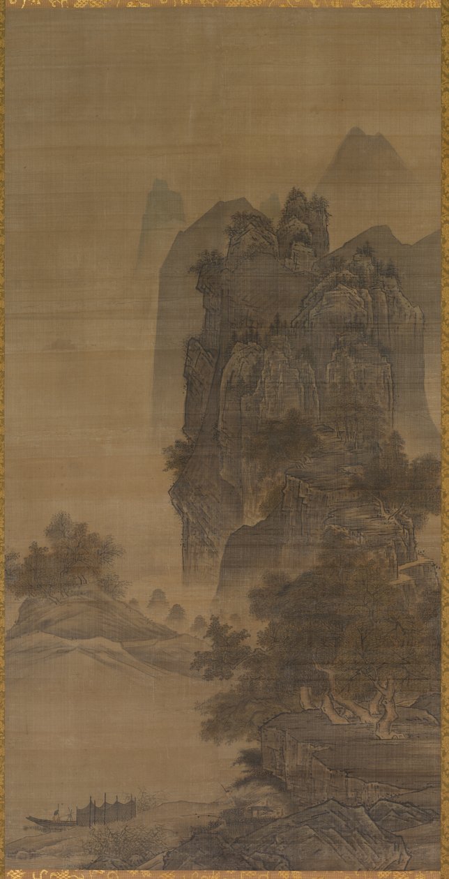 Manzara by follower of Sesshū Tōyō