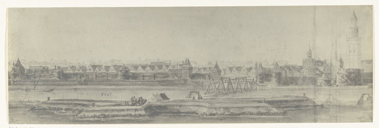 Kampen manzarası, 1672 Adam Frans van der Meulen tarafından 1672