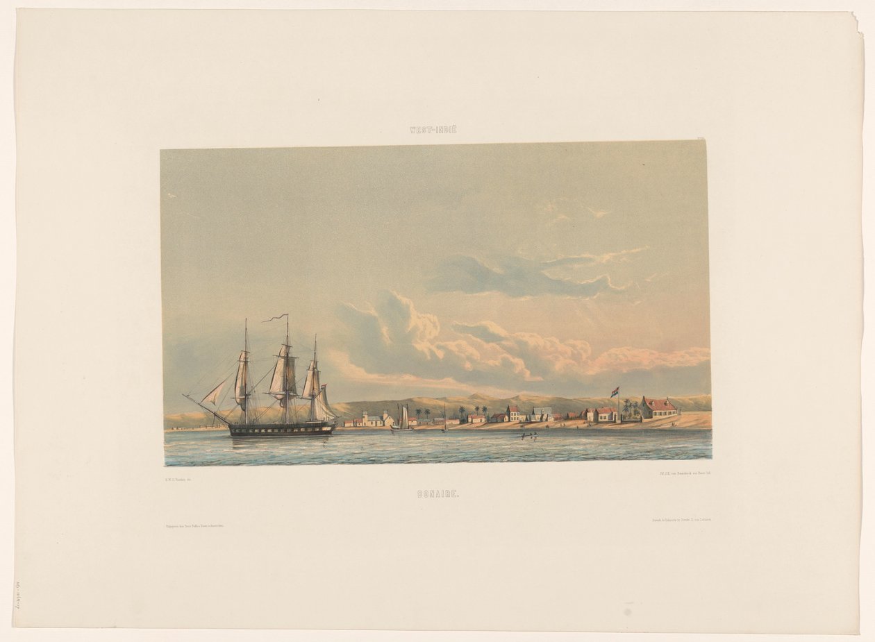 Bonaire Bonaire (nesne üzerindeki başlık) by jonkheer Jacob Eduard van Heemskerck
