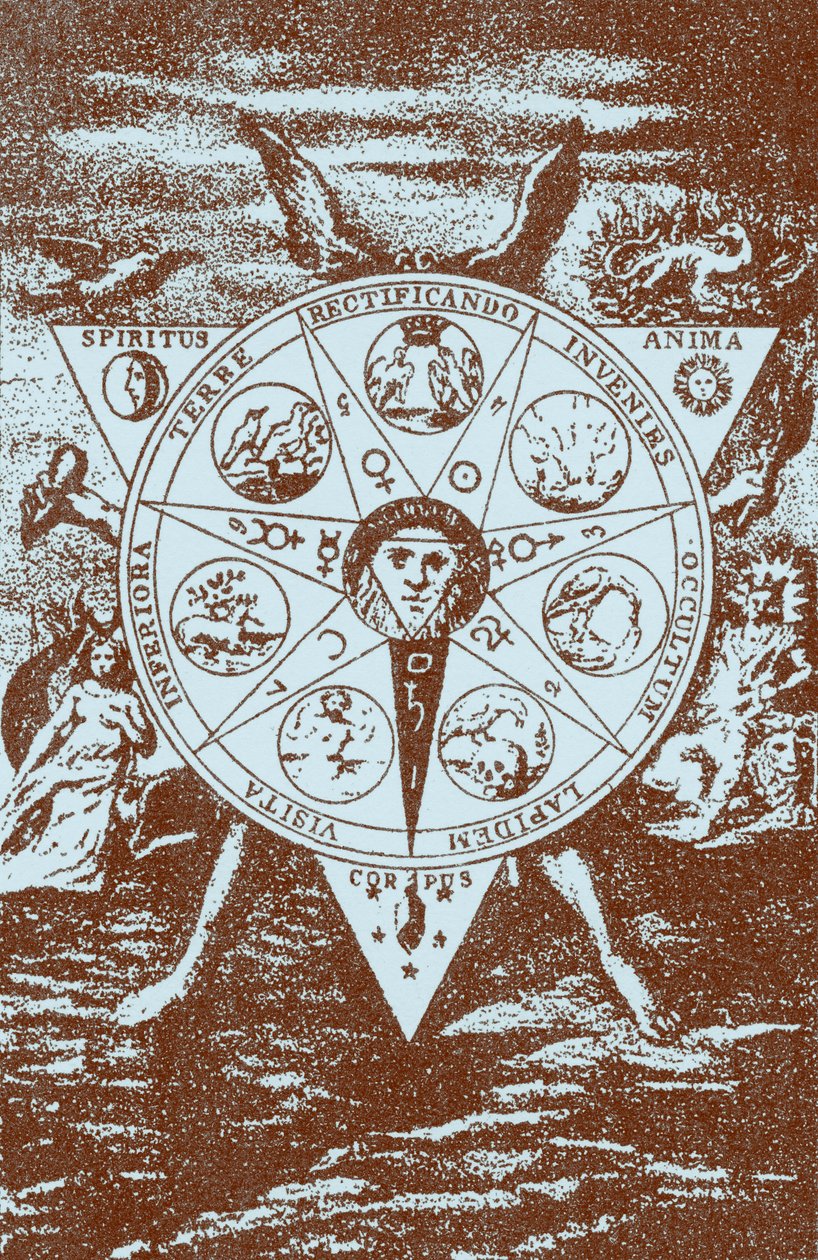 Büyük hermetik arcanum by Éliphas after Lévi