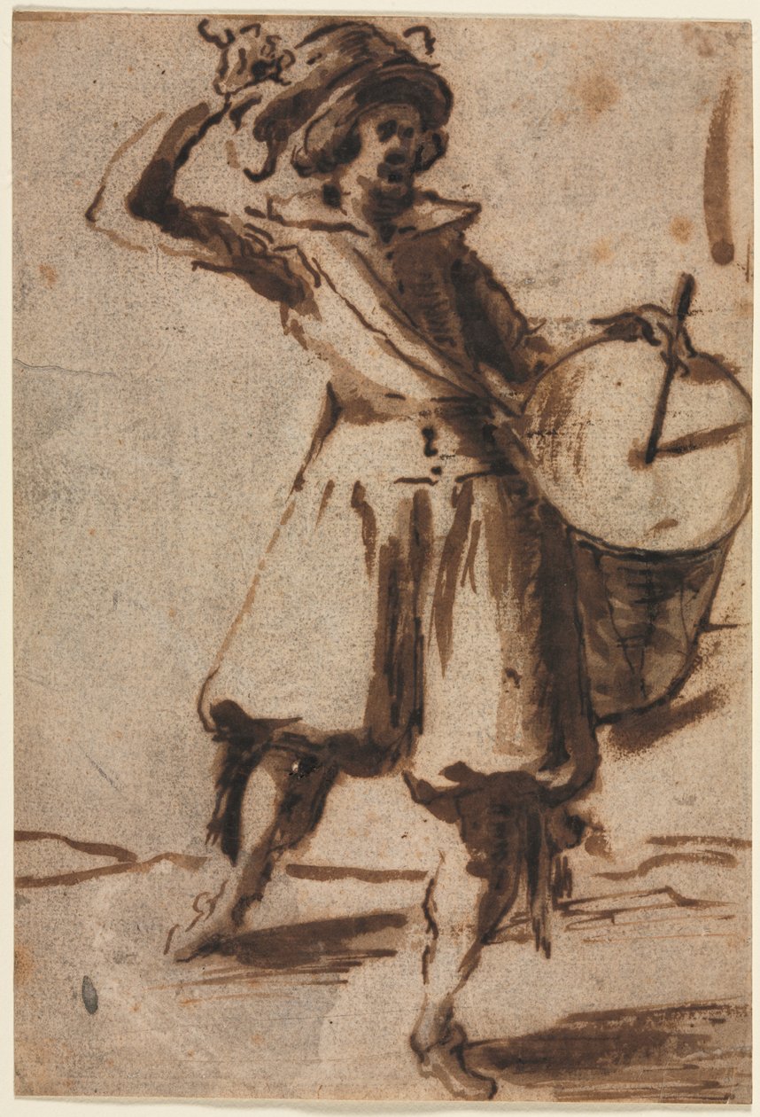 Davulcu by manner of Jacques Callot