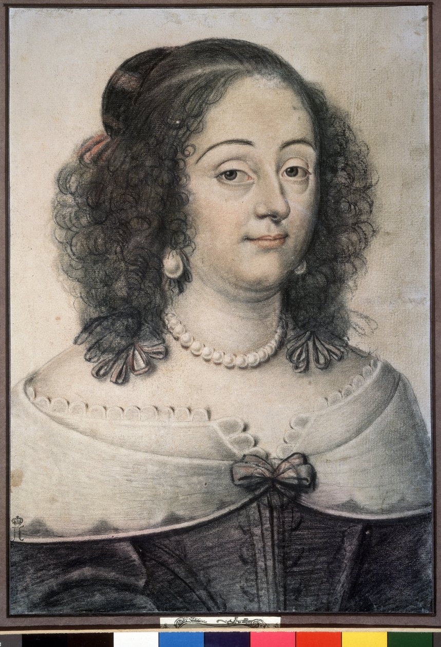 ""Bir Kadının Portresi"" Bu muhtemelen İngiltere Kraliçesi Henriette Marie