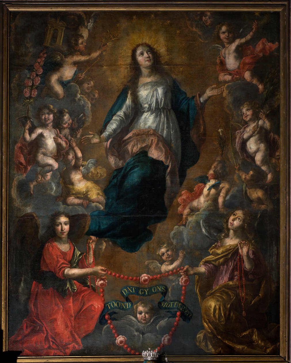 Parish kilisesi (Saint George Parish Kilisesi). İç mekan. Mary
