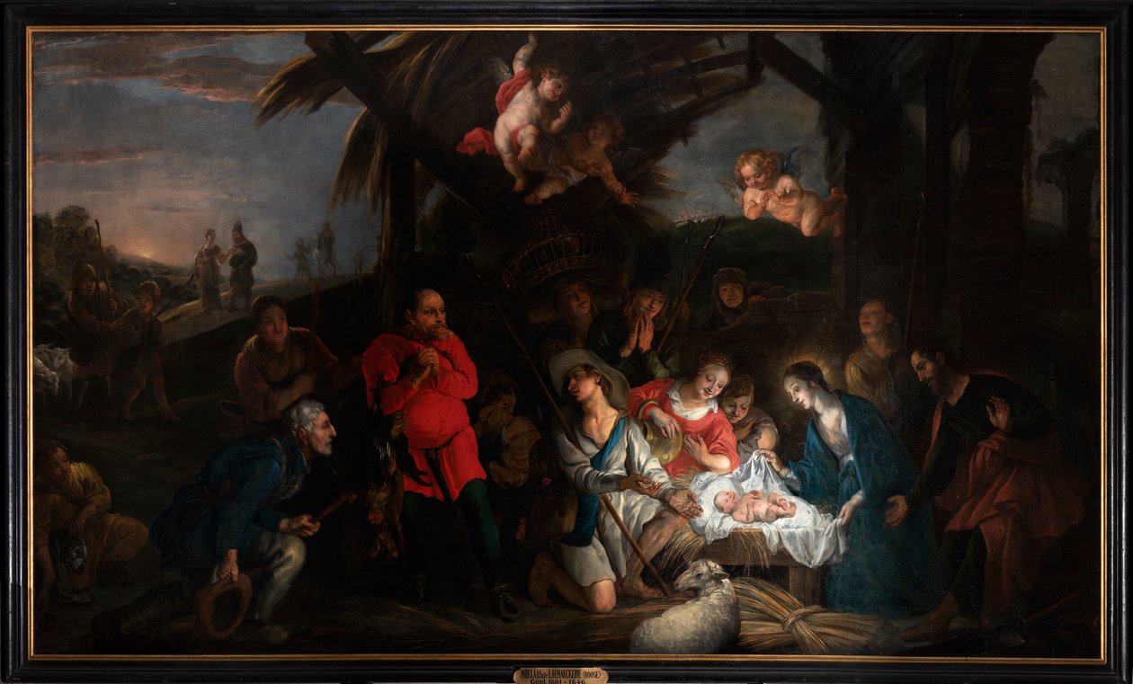 Çobanların Hayranlığı by or Liemaecker Nicolaas de Liemakere
