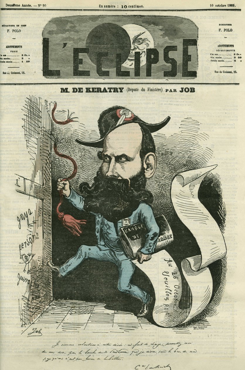 Fransız politikacı Emile Keratry