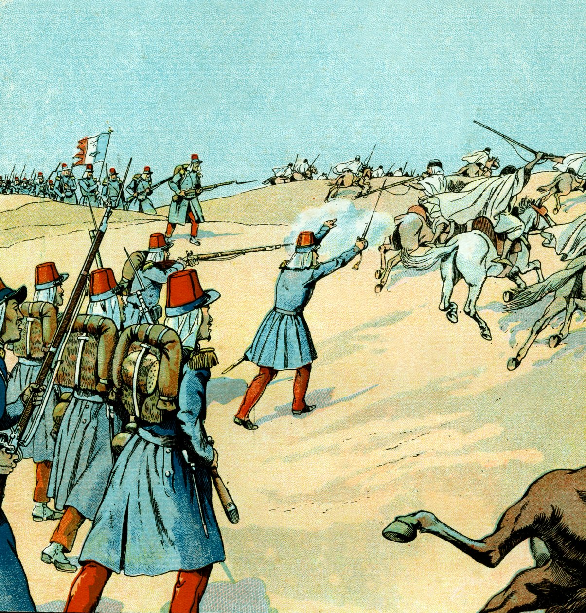 Cezayir'in 1830'da Fransız ordusu tarafından fethi by pseudonym for Onfray de Breville Jacques Job