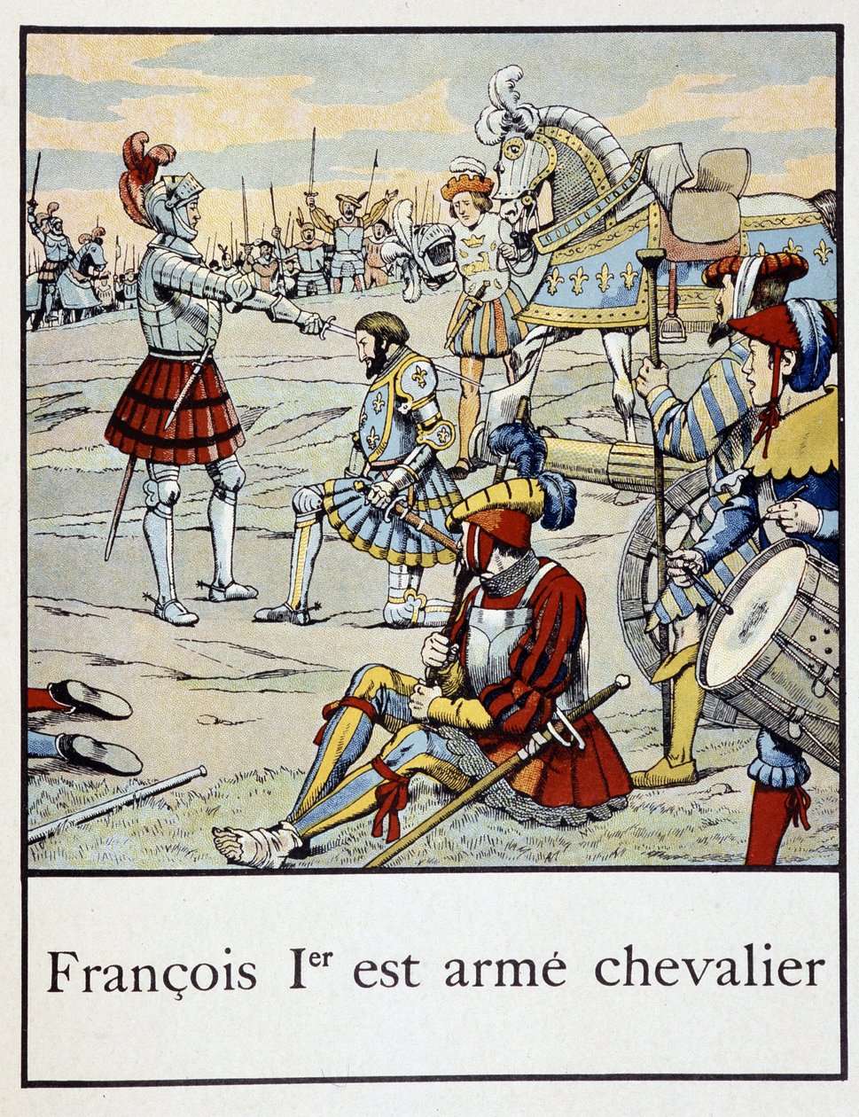Francois 1er bir şövalye silahıdır - Jacques Bainville, ed. Yele by pseudonym for Onfray de Breville Jacques Job