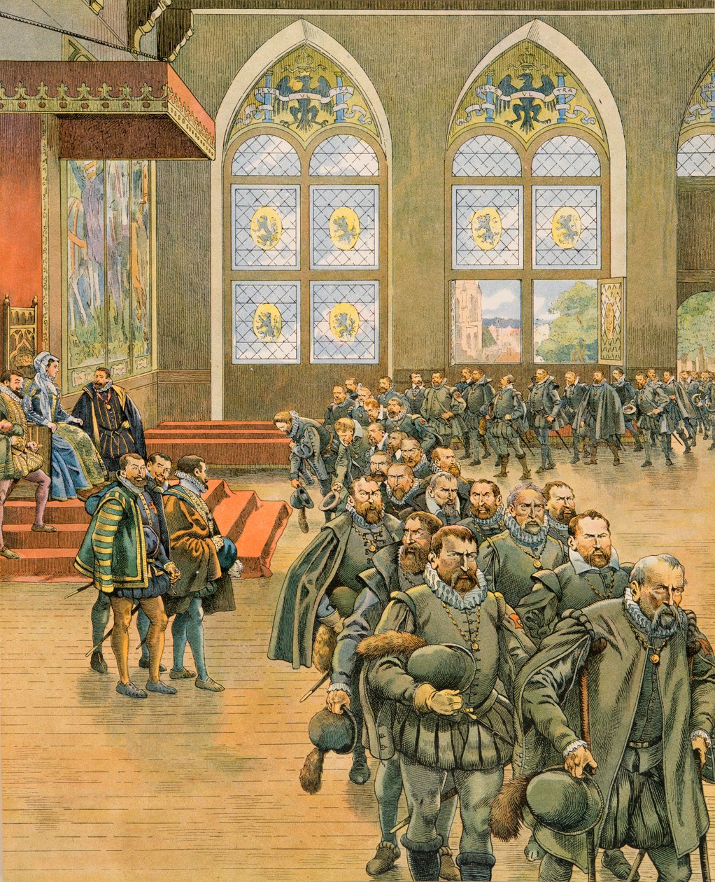 Jacques Marie Gaston Onfroy de Breville dit JOB (1858-1931) - Belçika Tarihi: Gueux, 1566
