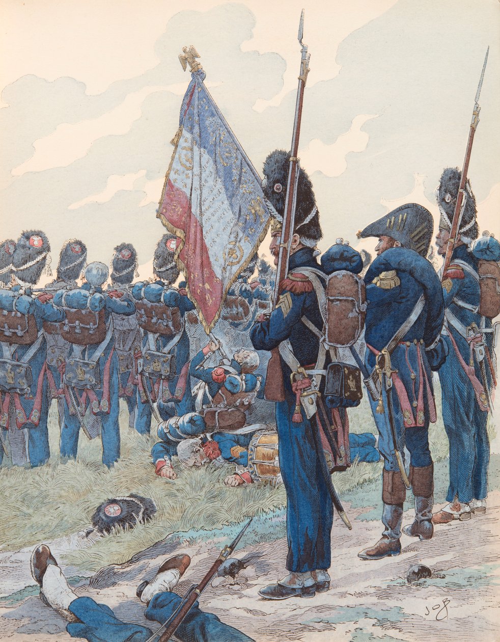 Jacques Marie Gaston Onfroy de Breville dit JOB (1858-1931) - Waterloo