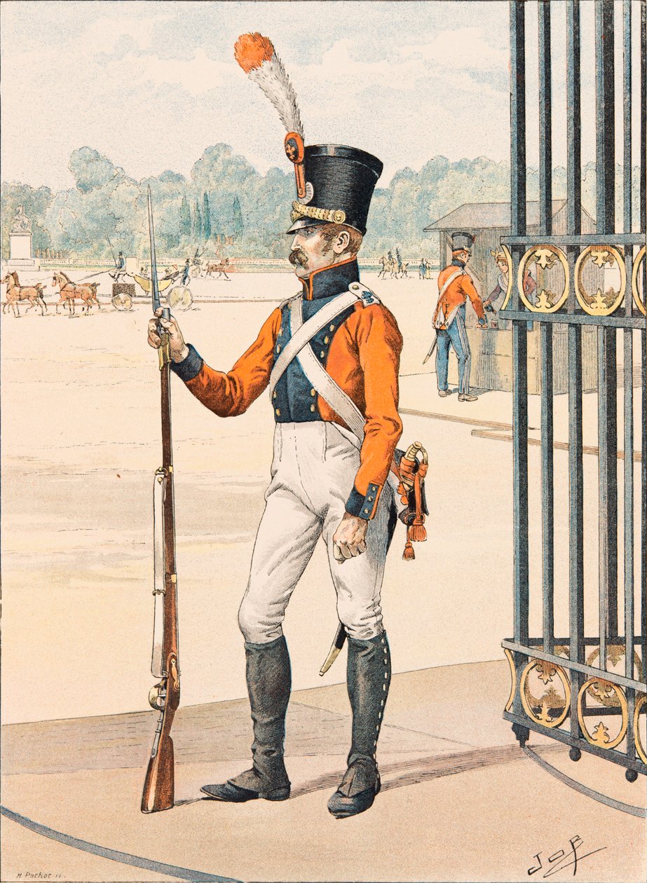 Jacques Marie Gaston Onfroy de Breville dit JOB (1858-1931) - Her zaman Fransız birliklerinin kıyafeti: Grenadier de France, Özel Koleksiyon by pseudonym for Onfray de Breville Jacques Job
