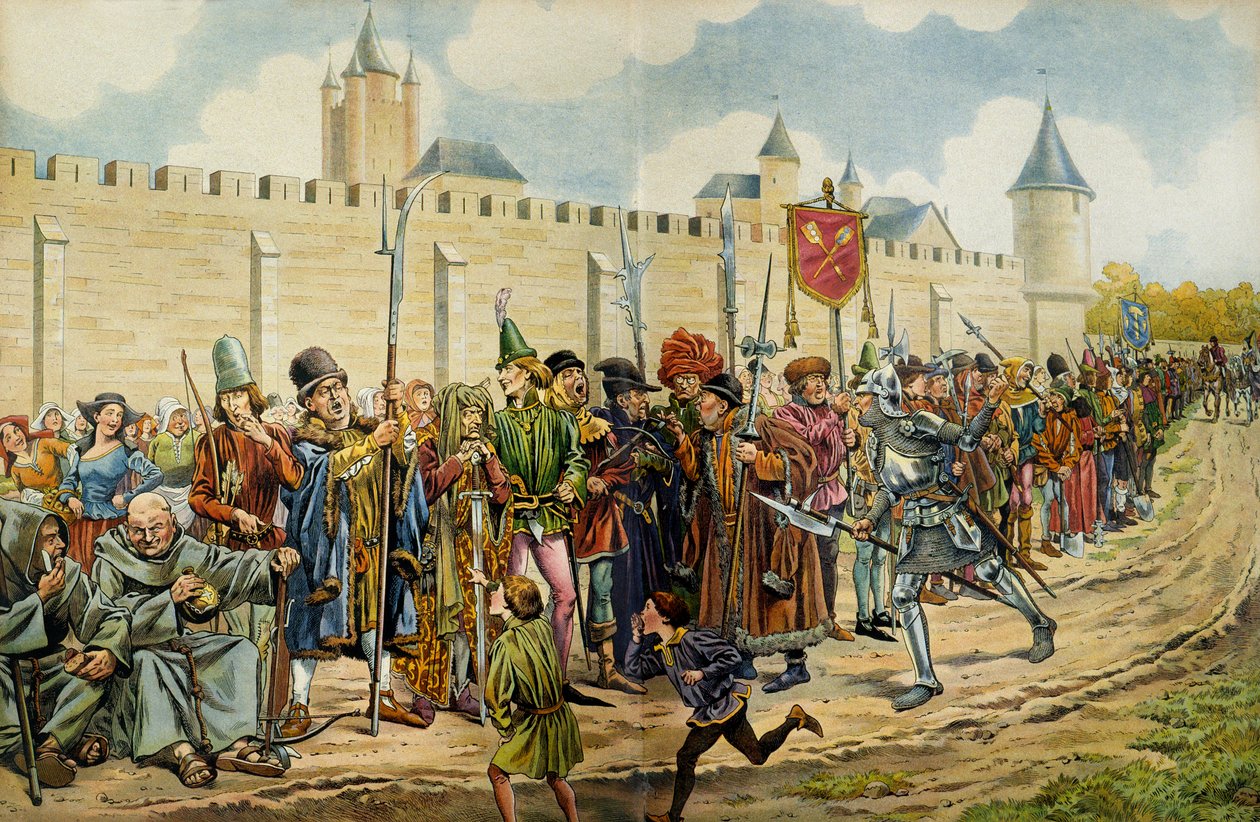 Prudent (1423-1483) olarak bilinen Fransa Kralı XI. Louis, 14 Eylül