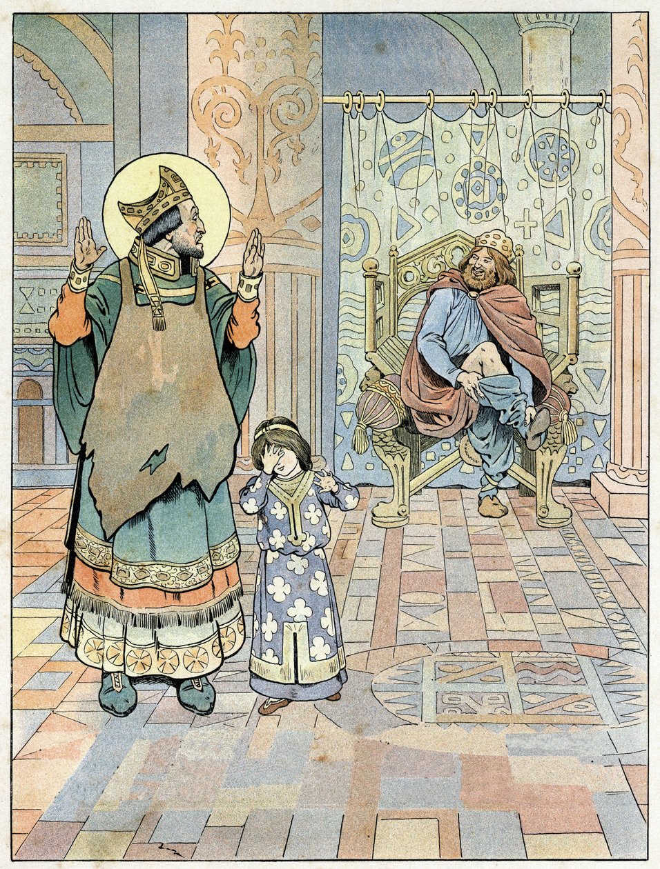 Saint Eloi (v.588-659), Fransa Kralı I. Dagobert