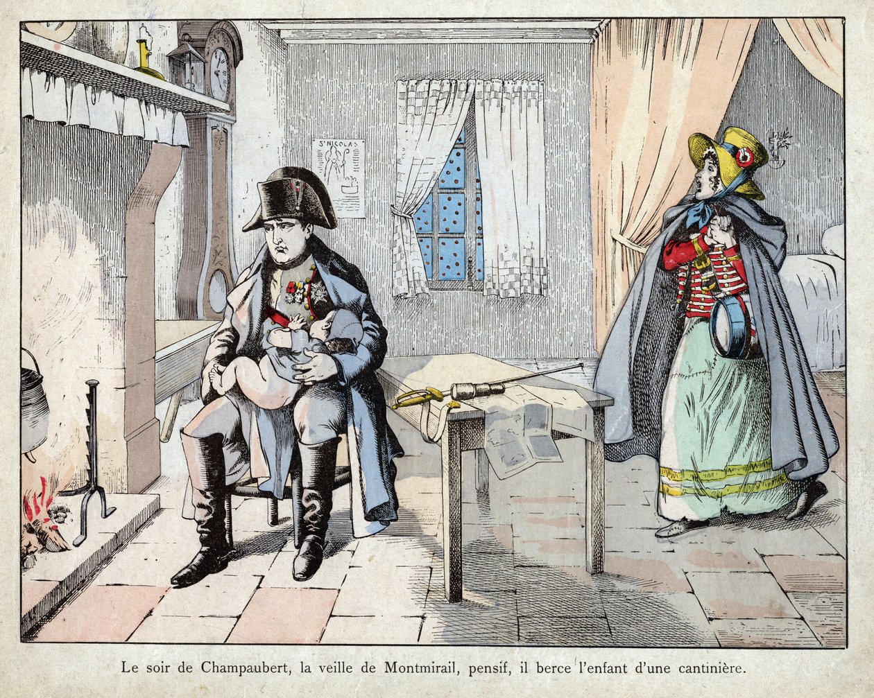 Champaubert Savaşı Akşamı by pseudonym for Onfray de Breville Jacques Job