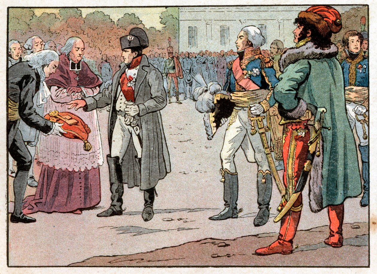 Viyana savunucuları, 14/11/1805 tarihinde Joachim Murat