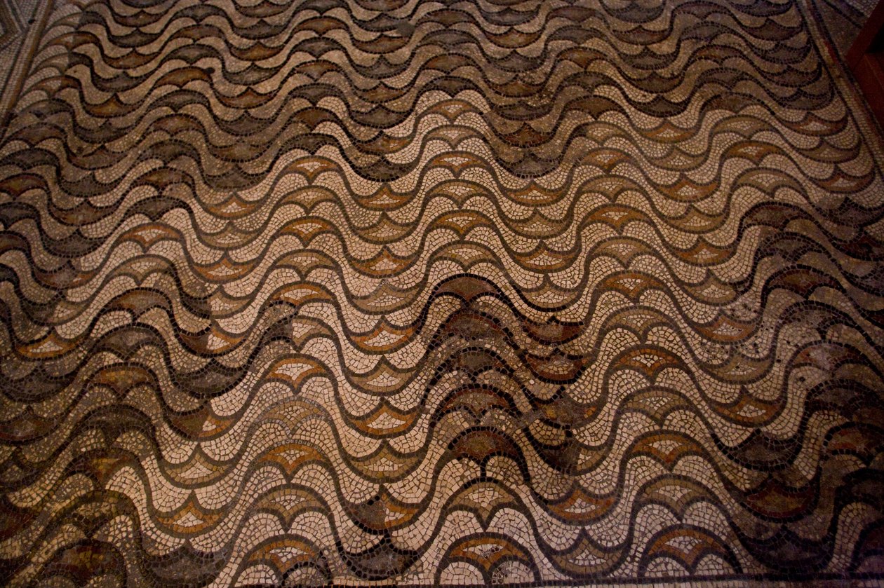 Zemin dekorasyonu detayı (mozaik) by School Italian