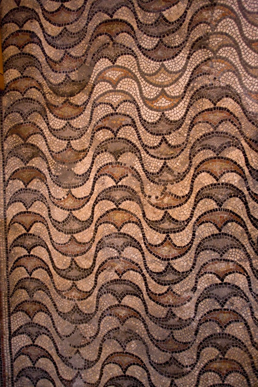 Zemin dekorasyonu detayı (mozaik) by School Italian