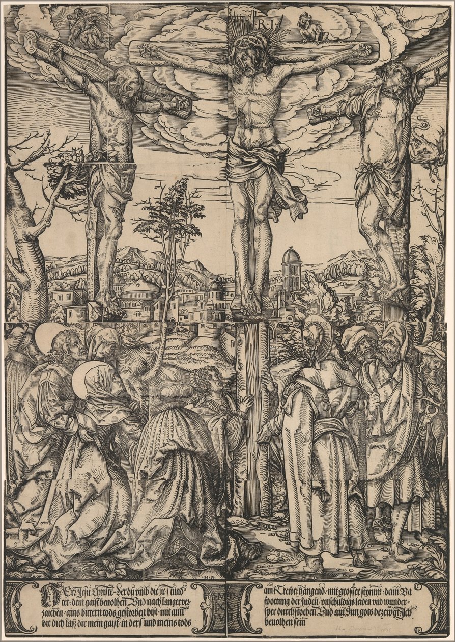Çarmıha Gerilme, 1527. by the Elder Hans Burgkmair