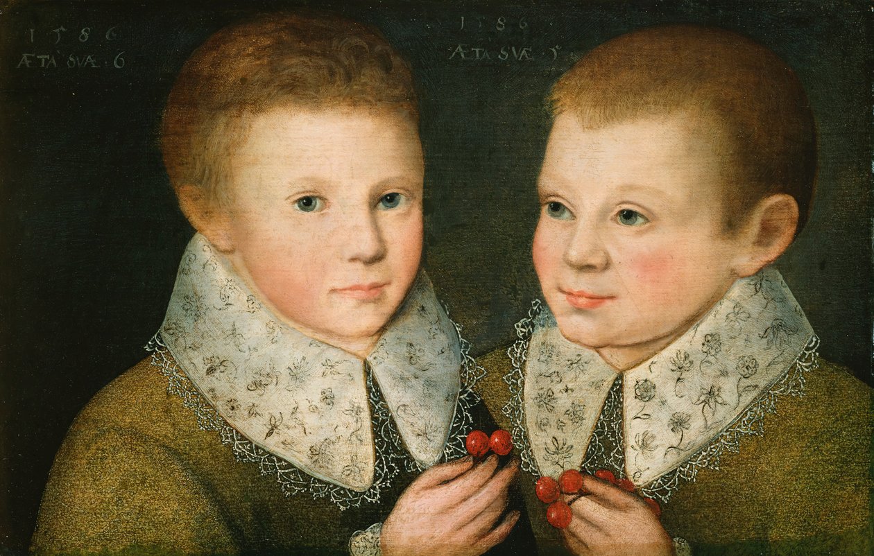 İki Kardeşin Portresi, 1586. by the Younger Marcus Gheeraerts