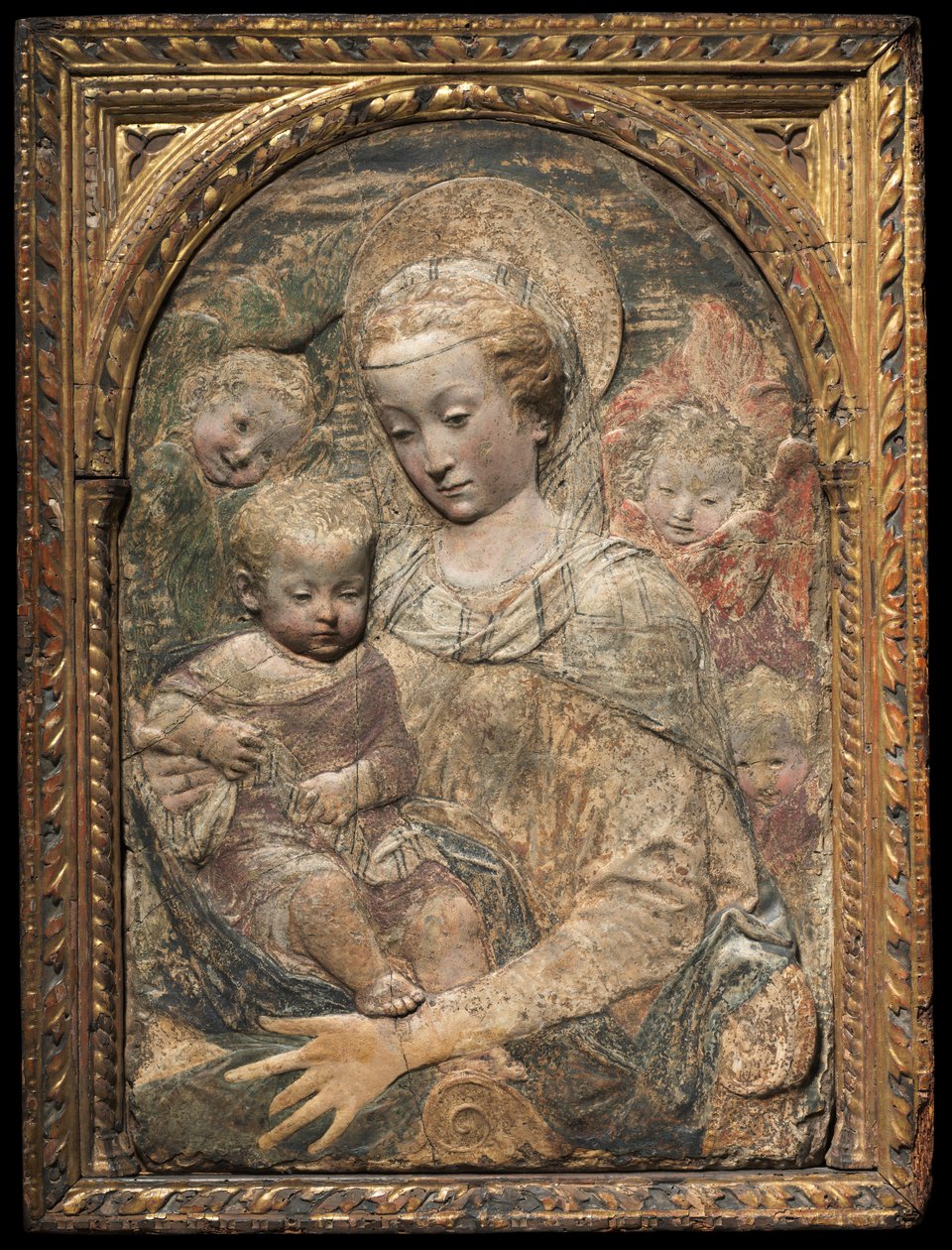 madonna ve çocuk by workshop of Antonio Rossellino