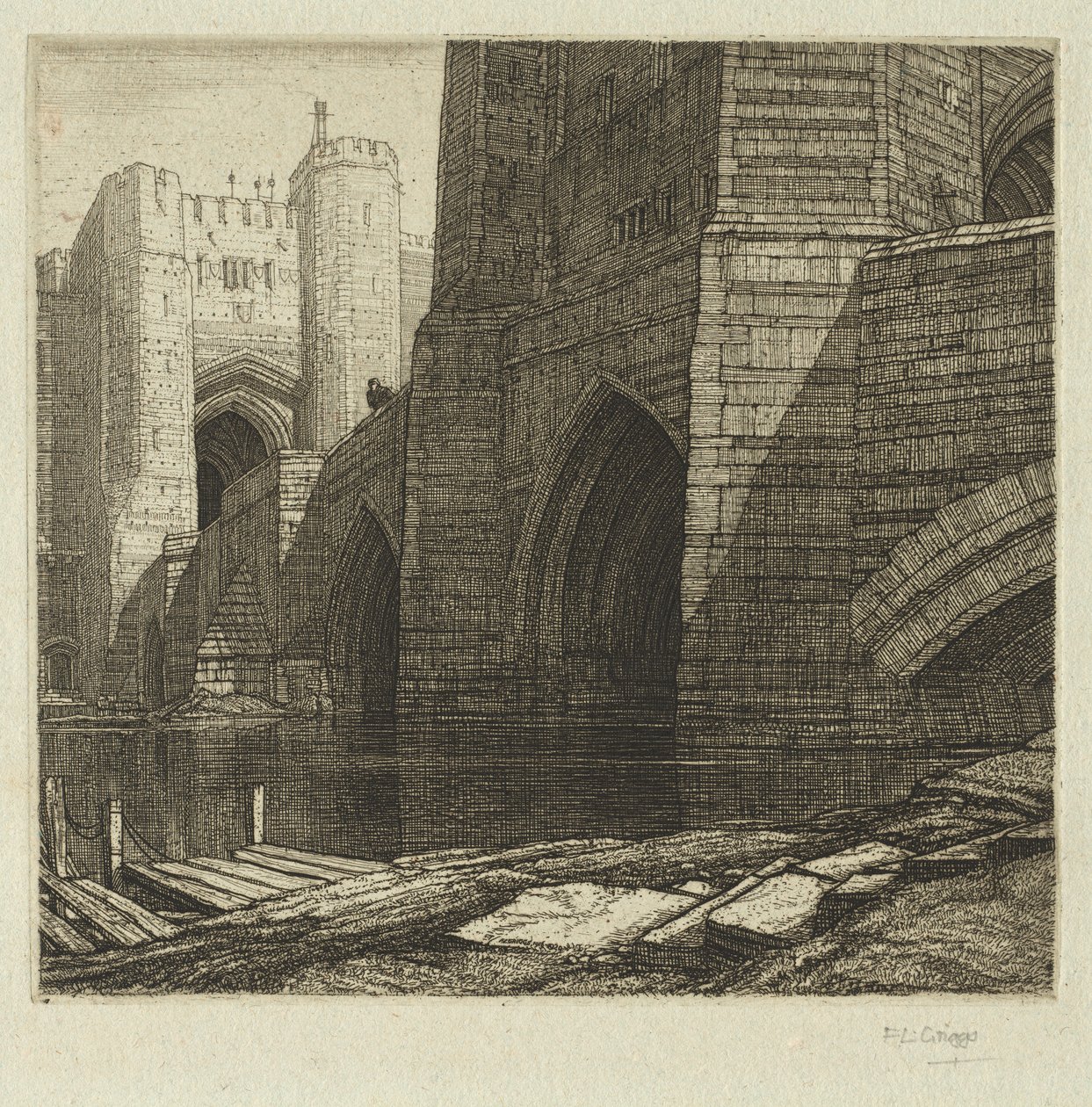 barbican by workshop of Boucicaut Master