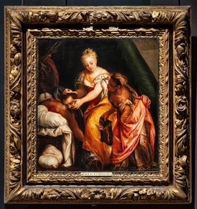 Holoferne başkanı ile Judith