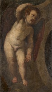 Bir Daimi Putto, c.1548-88 (tuval üzerine yağlı boya) by Veronese
