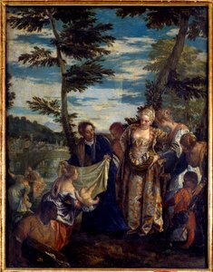 Musa suyu kurtarır. Paolo Veronese