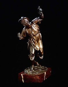 Kuş Avcısı (bronz) by Giambologna