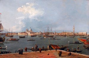 Venedik: San Giorgio Maggiore'den Bacino di San Marco (resim)
