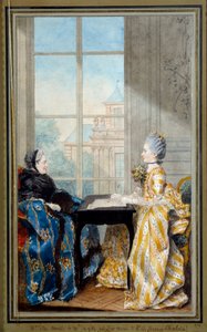 Madame du Moutier ve Matmazel La Ville