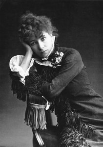 Sarah Bernhardt (1844-1923), 1877'de Nadar'ın fotoğrafı