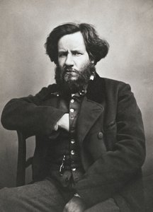 Auguste Luchet (1806-1872) Nadar tarafından İngiliz oyun yazarı, gazeteci, romancı ve yazar by Nadar