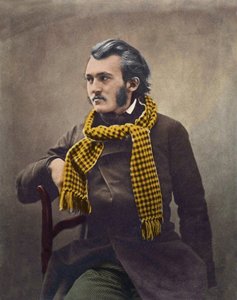 Gustave Dore (1832-1883) Felix Nadar tarafından - daha sonra boyama by Nadar