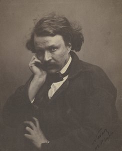 Otoportre, c.1855 (s/b fotoğraf) by Nadar