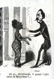 Giacomo Meyerbeer Afrikalı ne zaman? by Nadar