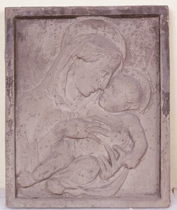 Madonna ve Çocuk (c. 1386-1466). by (Workshop of) Donatello