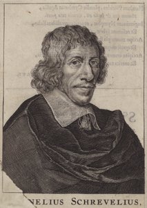 Cornelis Shrevel, Hollandalı doktor ve bilim adamı (gravür)
