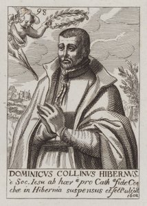 Dominic Collins, İrlandalı Cizvit ve Katolik şehit (gravür) by (after) English School