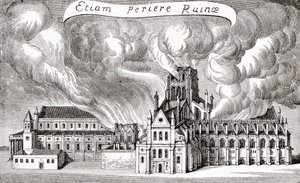 Eski St. Paul Katedrali, Londra, İngiltere, 1666