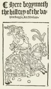 Sir Isumbras (gravür) by (after) English School