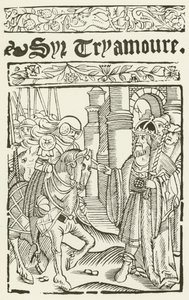 Sir Tryamoure (gravür) by (after) English School