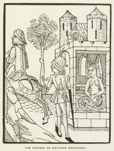 Keşfedilen Melusine gizemi (gravür)