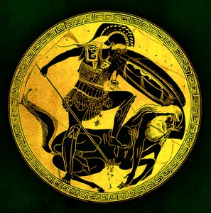 Savaşçı ve centaur, J. E. Harrison ve D. S. MacColl